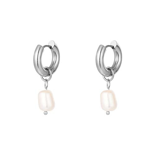 Earrings Pearls Simple Small