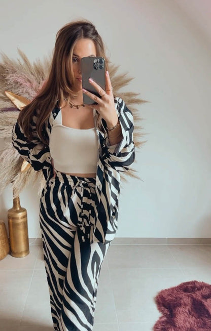 Zebra two piece