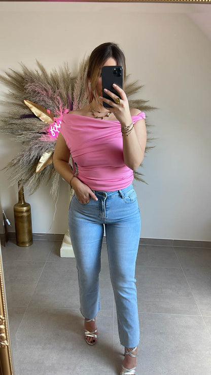 Pink lala top