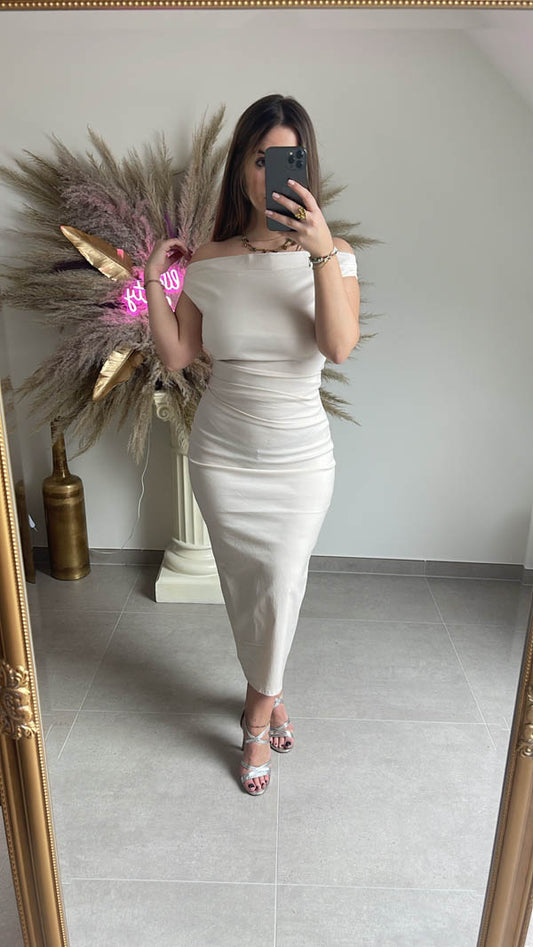 Kylie dress beige